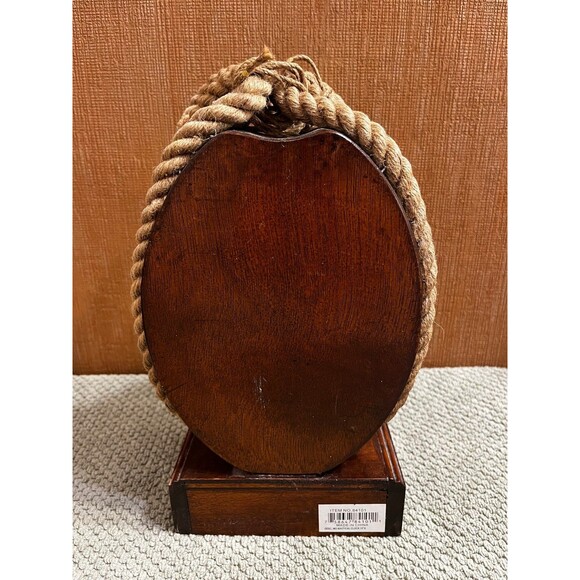 Handmade Wooden Nautical Themed Clock With Hidden Storage & Key Holder Unbranded - Picture 4 of 7